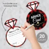 Big Dot Of Happiness Flannel Fling Before The Ring - Ring Wish Card Buffalo Plaid Bachelorette Party Activities - Shaped Advice Cards Game - Set Of 20 -Party Planers Store GUEST 00c8bf48 407a 4e02 82da d1b37517f056