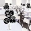 Big Dot Of Happiness Mr. And Mrs. - Black And White Wedding Or Bridal Shower Centerpiece Sticks - Showstopper Table Toppers - 35 Pieces 1 Big Dot Of Happiness Mr. And Mrs. - Black And White Wedding Or Bridal Shower Centerpiece Sticks - Showstopper Table Toppers - 35 Pieces -Party Planers Store GUEST 0148b66e 8284 42ab aafb 9a30b2a2d1fa