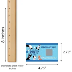 Big Dot Of Happiness Pawty Like A Puppy - Dog Baby Shower Or Birthday Party Game Scratch Off Cards - 22 Count -Party Planers Store GUEST 02088aa9 f7cd 4783 bf64 1906a1584292