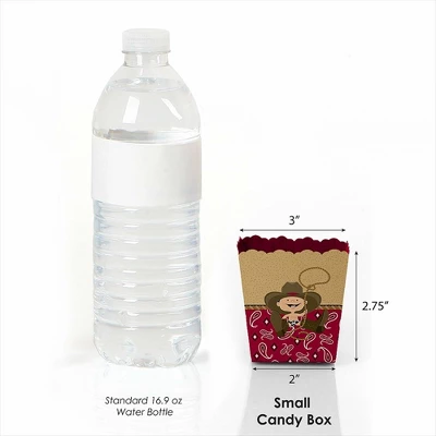 Big Dot Of Happiness Little Cowboy - Party Mini Favor Boxes - Western Baby Shower Or Birthday Party Treat Candy Boxes - Set Of 12 4 Big Dot Of Happiness Little Cowboy - Party Mini Favor Boxes - Western Baby Shower Or Birthday Party Treat Candy Boxes - Set Of 12 - Image 2