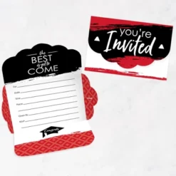 Big Dot Of Happiness Red Grad - Best Is Yet To Come - Fill-In Cards - Red Graduation Party Fold And Send Invitations - Set Of 8 13 Big Dot Of Happiness Red Grad - Best Is Yet To Come - Fill-In Cards - Red Graduation Party Fold And Send Invitations - Set Of 8 -Party Planers Store GUEST 02a5b64f 7821 4c07 b886 ebd2b3341e9d