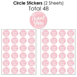 Big Dot Of Happiness Pink Elegantly Simple - Guest Party Favors Candy Favor Sticker Kit - 304 Pieces -Party Planers Store GUEST 04238f09 bd9f 465d b3d3 61a81afe3f59