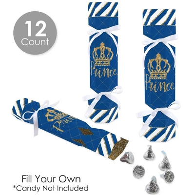 Big Dot Of Happiness Royal Prince Charming - No Snap Baby Shower Or Birthday Party Table Favors - DIY Cracker Boxes - Set Of 12 4 Big Dot Of Happiness Royal Prince Charming - No Snap Baby Shower Or Birthday Party Table Favors - DIY Cracker Boxes - Set Of 12 - Image 2