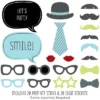 Big Dot Of Happiness Dashing Little Man Mustache Party - Photo Booth Props Kit - 20 Count -Party Planers Store GUEST 04acb4ed 0028 4067 ad7d 19ed1286d06b