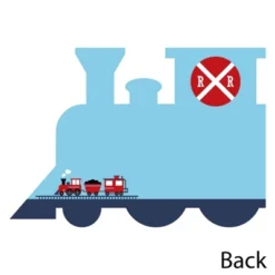 Big Dot Of Happiness Railroad Party Crossing - Shaped Thank You Cards - Steam Train Party Thank You Note Cards With Envelopes - Set Of 12 -Party Planers Store GUEST 04c8165e 9f33 43e1 8a77 ae2d1d233026