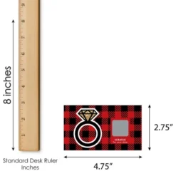 Big Dot Of Happiness Flannel Fling Before The Ring - Buffalo Plaid Bachelorette Party Game Scratch Off Dare Cards - 22 Count -Party Planers Store GUEST 06d2d5f0 4989 4721 80ce fe8cf1ca2f2f