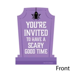 Big Dot Of Happiness Cute And Colorful Tombstones - Shaped Fill-In Invitations - Kids Halloween Party Invitation Cards With Envelopes - Set Of 12 -Party Planers Store GUEST 0727ff21 9fae 42b8 b765 23ee235ce4d8
