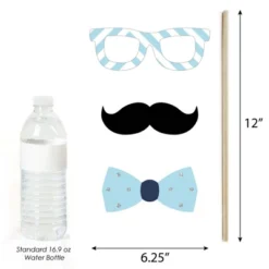 Big Dot Of Happiness Hello Little One - Blue And Silver - Boy Baby Shower Photo Booth Props Kit - 20 Count 8 Big Dot Of Happiness Hello Little One - Blue And Silver - Boy Baby Shower Photo Booth Props Kit - 20 Count -Party Planers Store GUEST 082f3010 bd60 444b a432 058075ea6d05
