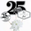 Big Dot Of Happiness We Still Do - 25th Wedding Anniversary - Anniversary Party Centerpiece Sticks - Table Toppers - Set Of 15 -Party Planers Store GUEST 0a0f47f3 06c0 4334 9cf3 c70c327389b4