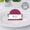 Big Dot Of Happiness Burgundy Elegantly Simple - Guest Party Favors Tent Buffet Card - Table Setting Name Place Cards - Set Of 24 -Party Planers Store GUEST 0cd76ee3 d1fe 4303 a2b9 3cc30f5d4b6d