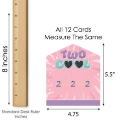 Big Dot Of Happiness Two Cool - Girl - Pastel 2nd Birthday Party Game Pickle Cards - Pull Tabs 3-in-a-Row - Set Of 12 11 Big Dot Of Happiness Two Cool - Girl - Pastel 2nd Birthday Party Game Pickle Cards - Pull Tabs 3-in-a-Row - Set Of 12 -Party Planers Store GUEST 0d7667ac 102a 47bd 8c09 34f2de81cbef