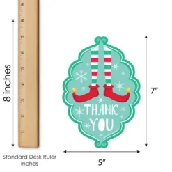 Big Dot Of Happiness Elf Squad - Shaped Thank You Cards - Kids Elf Christmas And Birthday Party Shaped Thank You Cards With Envelopes - Set Of 12 10 Big Dot Of Happiness Elf Squad - Shaped Thank You Cards - Kids Elf Christmas And Birthday Party Shaped Thank You Cards With Envelopes - Set Of 12 -Party Planers Store GUEST 0fd152bb 4d72 423e 86bc 247a43423dd0