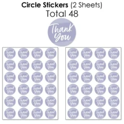 Big Dot Of Happiness Purple Elegantly Simple - Guest Party Favors Candy Favor Sticker Kit - 304 Pieces -Party Planers Store GUEST 11ac76c3 5d5c 4373 95b3 acebb9d2897a
