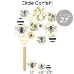 Big Dot Of Happiness Little Bumblebee - Bee Baby Shower Or Birthday Party Supplies - Banner Decoration Kit - Fundle Bundle -Party Planers Store GUEST 122d1b16 5141 4c81 9ce2 cfc22908ca91