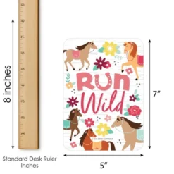 Big Dot Of Happiness Run Wild Horses - Picture Bingo Cards And Markers - Pony Birthday Party Shaped Bingo Game - Set Of 18 -Party Planers Store GUEST 124ea4fd a918 4429 9697 c8963bb154bc