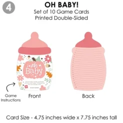 Big Dot Of Happiness Girl Little Pumpkin - 4 Fall Baby Shower Games - 10 Cards Each - Gamerific Bundle -Party Planers Store GUEST 12d30544 50fa 4fc1 870d d90c180893bc