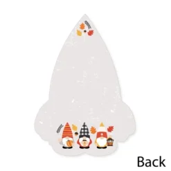 Big Dot Of Happiness Fall Gnomes - Shaped Thank You Cards - Autumn Harvest Party Thank You Note Cards With Envelopes - Set Of 12 -Party Planers Store GUEST 1471fd52 e115 443b 9cd1 c72da3f24ea1