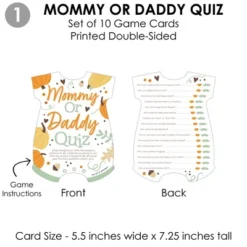 Big Dot Of Happiness Little Pumpkin - Baby Shower Games Who Knows Mommy Best, Mommy Or Daddy Quiz, What’s In Your Purse And Oh Baby - Gamerific Bundle -Party Planers Store GUEST 14bcd531 d8d2 4bc2 baf6 399bb2c56838