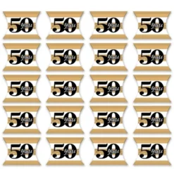 Big Dot Of Happiness We Still Do - 50th Wedding Anniversary - Favor Gift Boxes - Anniversary Party Petite Pillow Boxes - Set Of 20 -Party Planers Store GUEST 16c46744 0ea5 4a88 a714 e9639d914680