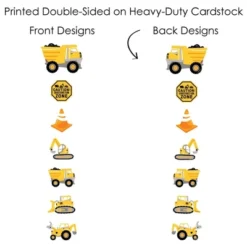 Big Dot Of Happiness Dig It - Construction Party Zone - Baby Shower Or Birthday Party Centerpiece Sticks - Showstopper Table Toppers - 35 Pieces 12 Big Dot Of Happiness Dig It - Construction Party Zone - Baby Shower Or Birthday Party Centerpiece Sticks - Showstopper Table Toppers - 35 Pieces -Party Planers Store GUEST 1784818b 3a41 446a 8825 e6cf6b9f7e48