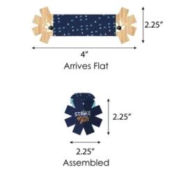 Big Dot Of Happiness Strike Up The Fun - Bowling - Birthday Party Or Baby Shower Paper Napkin Holder - Napkin Rings - Set Of 24 -Party Planers Store GUEST 17e48fef b01d 4628 9a32 87f97a6220a3