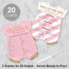 Big Dot Of Happiness Little Princess Crown - 2-in-1 Pink And Gold Princess Baby Shower Cards - Activity Duo Games - Set Of 20 -Party Planers Store GUEST 1824aea4 12eb 46db 8792 2b9f05c62d25