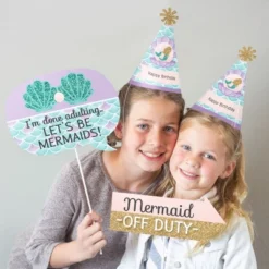 Big Dot Of Happiness Let's Be Mermaids - Happy Birthday Party Supplies Kit - Ready To Party Pack - 8 Guests 11 Big Dot Of Happiness Let's Be Mermaids - Happy Birthday Party Supplies Kit - Ready To Party Pack - 8 Guests -Party Planers Store GUEST 18b65ba1 13f2 43ea 9155 ee6107d1fb5d