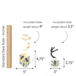 Big Dot Of Happiness Little Bumblebee - Bee Baby Shower Or Birthday Party Hanging Decor - Party Decoration Swirls - Set Of 40 13 Big Dot Of Happiness Little Bumblebee - Bee Baby Shower Or Birthday Party Hanging Decor - Party Decoration Swirls - Set Of 40 -Party Planers Store GUEST 18c0efaa a92b 4802 9c08 13d0fbb1dad4