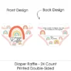 Big Dot Of Happiness Hello Rainbow - Diaper Shaped Raffle Ticket Inserts - Boho Baby Shower Activities - Diaper Raffle Game - Set Of 24 -Party Planers Store GUEST 198cdbc4 3470 4afd a36c 2c7e6837115c