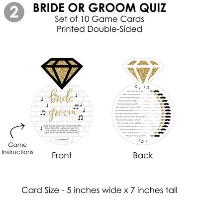 Big Dot Of Happiness Nash Bash - 4 Nashville Bridal Shower Games - 10 Cards Each - Gamerific Bundle 6 Big Dot Of Happiness Nash Bash - 4 Nashville Bridal Shower Games - 10 Cards Each - Gamerific Bundle - Image 4