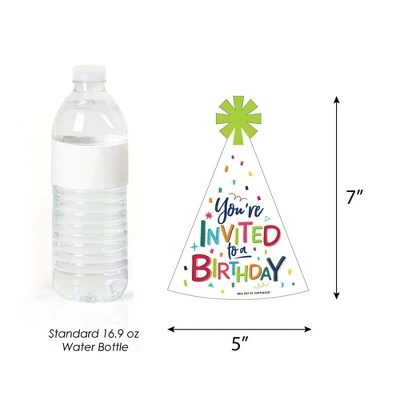 Big Dot Of Happiness Cheerful Happy Birthday - Shaped Fill-in Invitations - Colorful Birthday Party Invitation Cards With Envelopes - Set Of 12 5 Big Dot Of Happiness Cheerful Happy Birthday - Shaped Fill-in Invitations - Colorful Birthday Party Invitation Cards With Envelopes - Set Of 12 - Image 3