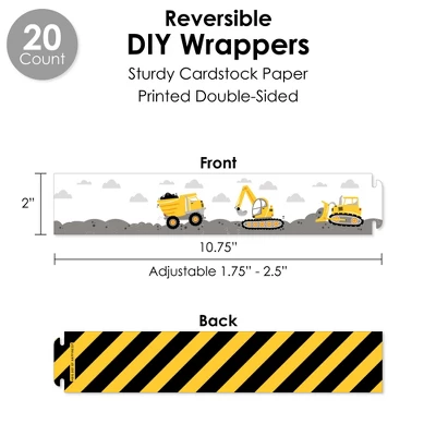 Big Dot Of Happiness Dig It - Construction Party Zone - Baby Shower Or Birthday Party Favors And Cupcake Kit - Fabulous Favor Party Pack - 100 Pieces 4 Big Dot Of Happiness Dig It - Construction Party Zone - Baby Shower Or Birthday Party Favors And Cupcake Kit - Fabulous Favor Party Pack - 100 Pieces - Image 2