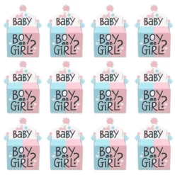 Big Dot Of Happiness Baby Gender Reveal - Treat Box Party Favors - Team Boy Or Girl Party Goodie Gable Boxes - Set Of 12 -Party Planers Store GUEST 1cc8afab bafd 49e0 b0f5 fb6baf80efdc