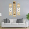 Big Dot Of Happiness We Still Do - 50th Wedding Anniversary - Hanging Vertical Paper Door Banners - Party Wall Decoration Kit - Indoor Door Decor