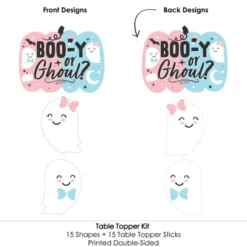 Big Dot Of Happiness Boo-y Or Ghoul - Halloween Gender Reveal Party Centerpiece Sticks - Table Toppers - Set Of 15 -Party Planers Store GUEST 1e54f683 e43b 4b0e a5e3 3e4b11ff96f8