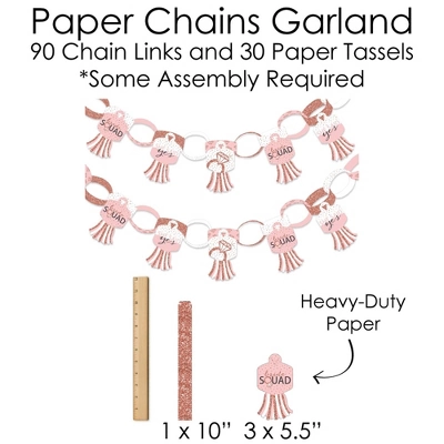 Big Dot Of Happiness Bride Squad - Banner And Photo Booth Decorations - Rose Gold Bridal Shower Or Bachelorette Party Supplies Kit - Doterrific Bundle 6 Big Dot Of Happiness Bride Squad - Banner And Photo Booth Decorations - Rose Gold Bridal Shower Or Bachelorette Party Supplies Kit - Doterrific Bundle - Image 4