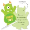 Big Dot Of Happiness Monster Bash - Shaped Thank You Cards - Little Monster Birthday Party Or Baby Shower Thank You Cards With Envelopes - Set Of 12 1 Big Dot Of Happiness Monster Bash - Shaped Thank You Cards - Little Monster Birthday Party Or Baby Shower Thank You Cards With Envelopes - Set Of 12 -Party Planers Store GUEST 2003e81e d400 4e6d adbf fd760524a404