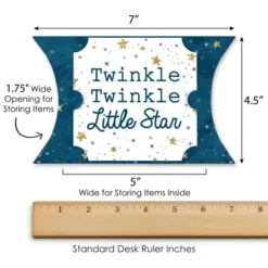 Big Dot Of Happiness Twinkle Twinkle Little Star - Favor Gift Boxes - Baby Shower Or Birthday Party Large Pillow Boxes - Set Of 12 -Party Planers Store GUEST 21b0371a e6a2 4fc9 b8cb cc5af283f255