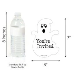 Big Dot Of Happiness Spooky Ghost - Shaped Fill-in Invitations - Halloween Party Invitation Cards With Envelopes - Set Of 12 -Party Planers Store GUEST 22a15775 c3ec 4c79 a978 fa40349dbfad