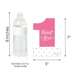 Big Dot Of Happiness 1st Birthday Girl - Fun To Be One - Shaped Thank You Cards - First Birthday Party Thank You Note Cards With Envelopes - Set Of 12 -Party Planers Store GUEST 22e490a0 ab89 418e b556 b0a66dfcc38b