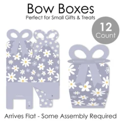 Big Dot Of Happiness Purple Daisy Flowers - Square Favor Gift Boxes - Floral Party Bow Boxes - Set Of 12 -Party Planers Store GUEST 242f13ed 9607 42a6 981f bd440a8bf269