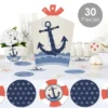 Big Dot Of Happiness Ahoy - Nautical - Baby Shower Or Birthday Party Decor And Confetti - Terrific Table Centerpiece Kit - Set Of 30 -Party Planers Store GUEST 254d2894 e35b 48f6 9529 a6d885b39b85