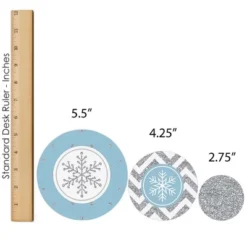 Big Dot Of Happiness Winter Wonderland - Snowflake Holiday Party And Winter Wedding Decor And Confetti - Terrific Table Centerpiece Kit - Set Of 30 -Party Planers Store GUEST 256d1bec 0591 4303 b6f7 53f8b7c8f0eb