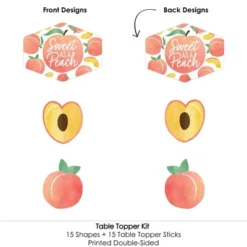 Big Dot Of Happiness Sweet As A Peach - Fruit Themed Baby Shower Or Birthday Party Centerpiece Sticks - Table Toppers - Set Of 15 11 Big Dot Of Happiness Sweet As A Peach - Fruit Themed Baby Shower Or Birthday Party Centerpiece Sticks - Table Toppers - Set Of 15 -Party Planers Store GUEST 26311339 ef73 4ce4 ba82 bbe5e2a67479