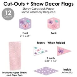 Big Dot Of Happiness Beautiful Butterfly - DIY Floral Baby Shower Or Birthday Party Sweet Treats Signs - Snack Bar Decorations Kit - 50 Pieces -Party Planers Store GUEST 269cad4b d92c 4e90 b91a f86c1ffb0c43