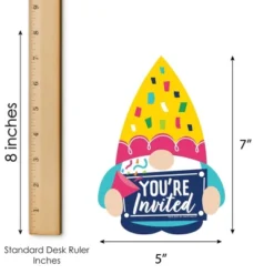 Big Dot Of Happiness Gnome Birthday - Shaped Fill-In Invitations - Happy Birthday Party Invitation Cards With Envelopes - Set Of 12 10 Big Dot Of Happiness Gnome Birthday - Shaped Fill-In Invitations - Happy Birthday Party Invitation Cards With Envelopes - Set Of 12 -Party Planers Store GUEST 26df93f9 26a6 4518 a977 b7589ab0884a