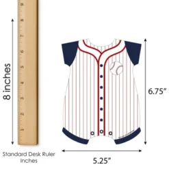 Big Dot Of Happiness Batter Up - Baseball - Picture Bingo Cards And Markers - Baby Shower Shaped Bingo Game - Set Of 18 -Party Planers Store GUEST 26fe9108 fb56 4566 b2b5 80db8e390796