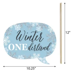 Big Dot Of Happiness Funny Onederland - Holiday Snowflake Winter Wonderland Birthday Party Photo Booth Props Kit - 10 Piece 7 Big Dot Of Happiness Funny Onederland - Holiday Snowflake Winter Wonderland Birthday Party Photo Booth Props Kit - 10 Piece -Party Planers Store GUEST 28efe025 b98d 413a a1d2 d78633ab13d6