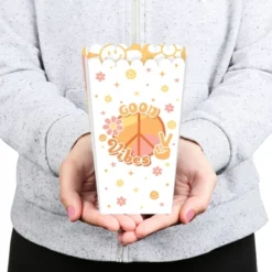 Big Dot Of Happiness Stay Groovy - Boho Hippie Party Favor Popcorn Treat Boxes - Set Of 12 -Party Planers Store GUEST 2907d9dd f273 4b19 a57d 662470f6b13d