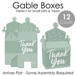 Big Dot Of Happiness Sage Green Elegantly Simple - Treat Box Party Favors - Guest Party Favors Goodie Gable Boxes - Set Of 12 -Party Planers Store GUEST 2b79563e 9207 4231 b441 d6a0e75952f8